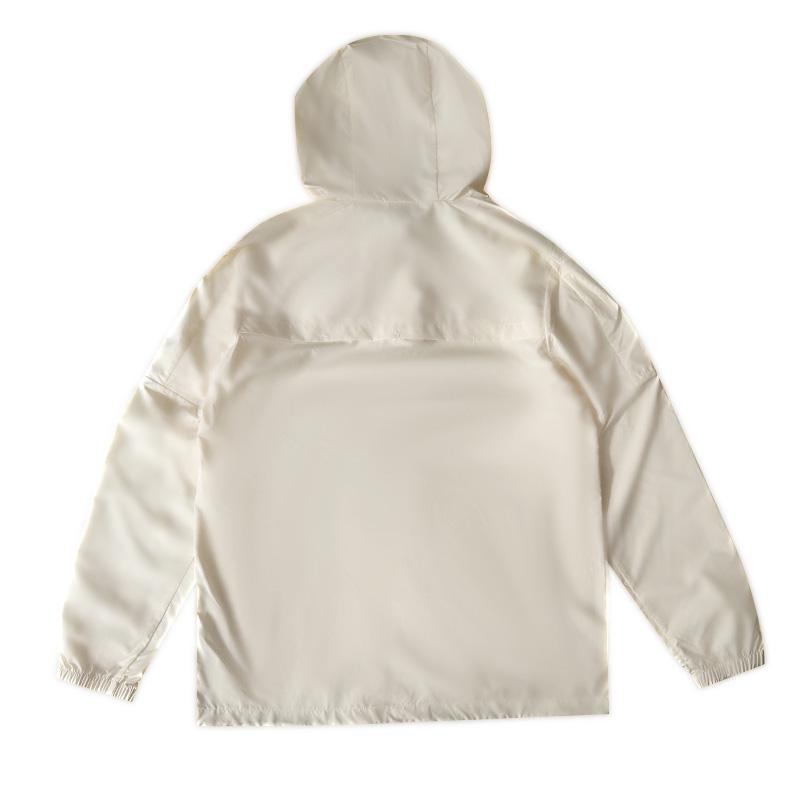 Li Ning Casual Versatile Logo Design Hooded Zipper Long Sleeve Windbreaker Unisex Outerwear AFDVG39-3