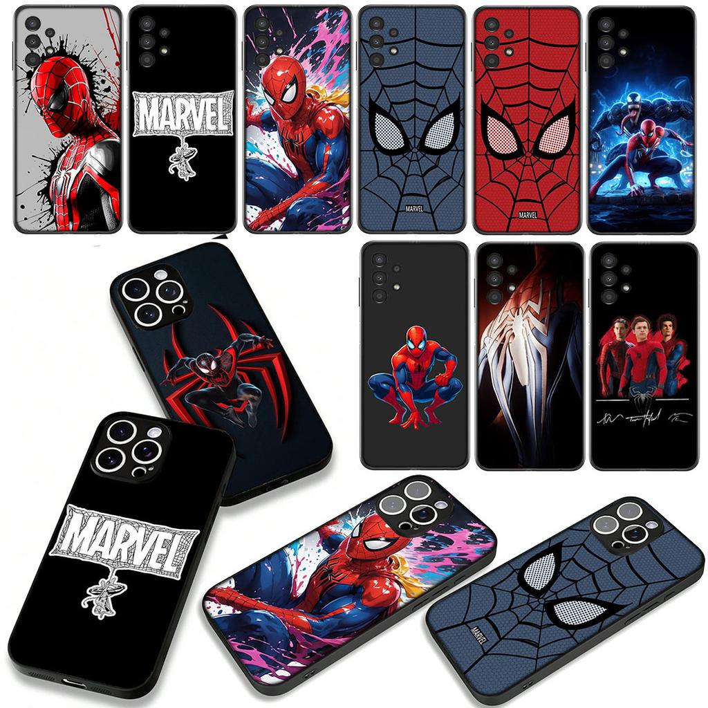 Phone Cover Spiderman Marvel Spider Man Coque for Xiaomi Redmi Note 15 11 9 10 Pro Plus A5 9A 9T 10A 10C 9C NFC 15C 8T Case