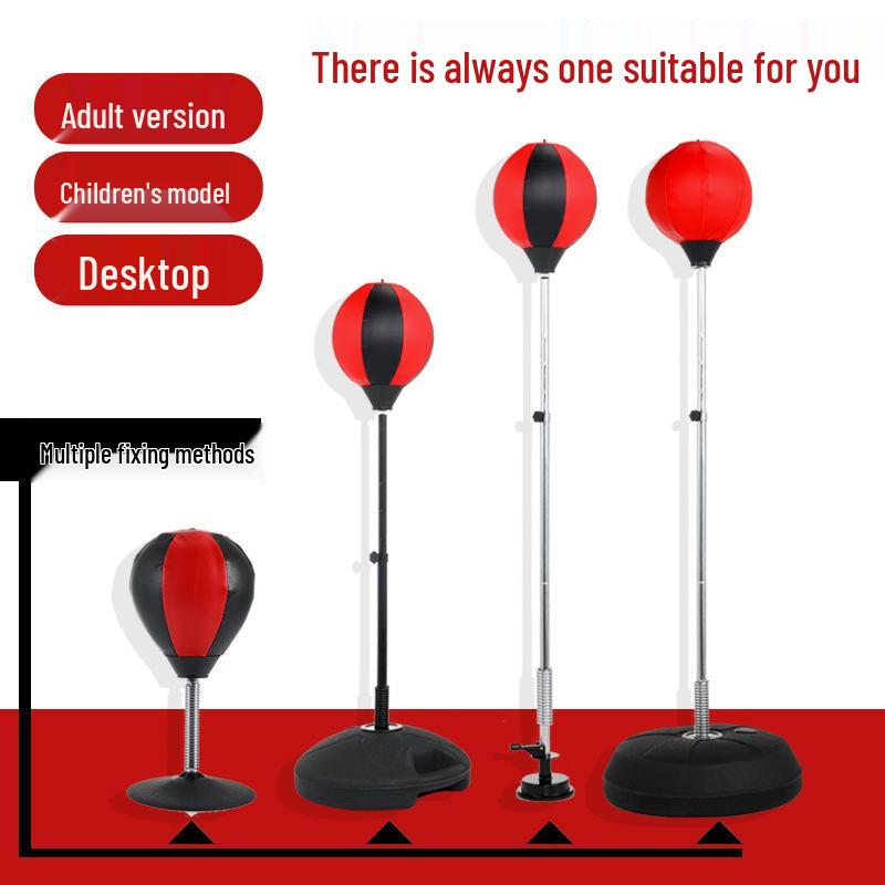 Vertical Speed Punching Ball for Kids & Adults - Boxing, Taekwondo & Sanda Reaction Training