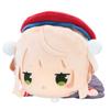 Shigure Ui Lying Down BIG Plush Toy - Uimama Vtuber - Approx. 25cm (Beret)