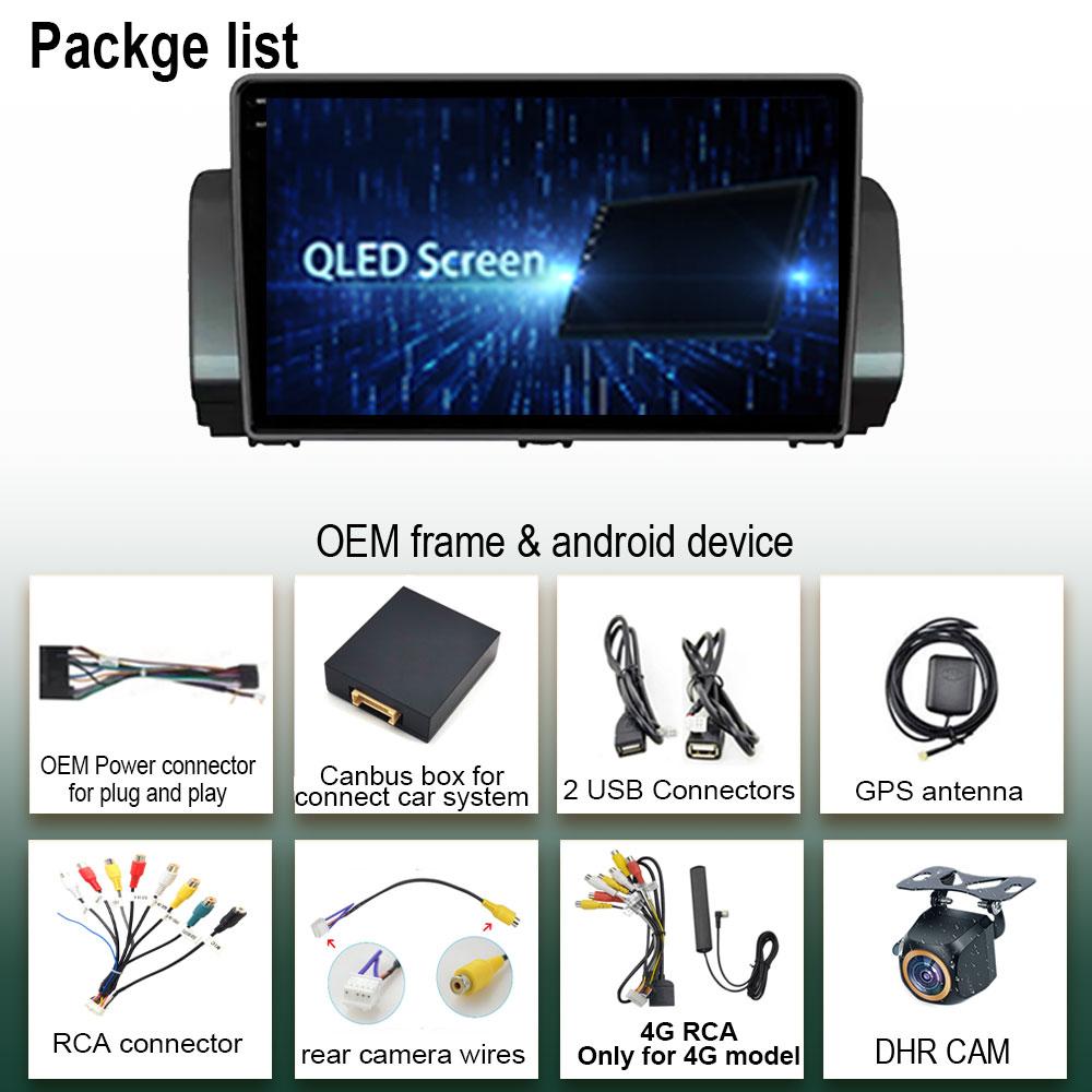 Android 14 For Renault Sandero 2021 Car Carplsy Radio Screen  Multimedia Video Player Navigation Stereo GPS CPU HDR QLED NO 2DIN