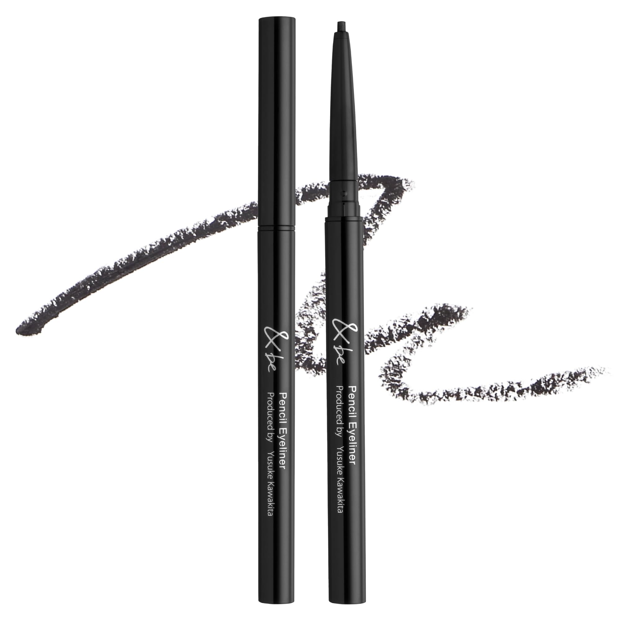 

Матовый карандаш и высокоглиттерные тени для век 3D Fine Pearl [Официальный] &be (И Б) Подводка для глаз, Черная/Водостойкая, Не размазывающаяся, Кремовая подводка для глаз,