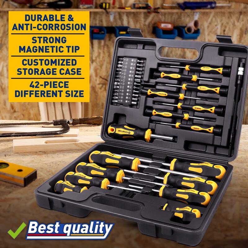 SMVP 43-Piece Magnetic Electric Screwdriver Set CN plug (adapter included)