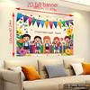 Customizable School Opening Backdrop, Kids Classroom Party Photo Booth