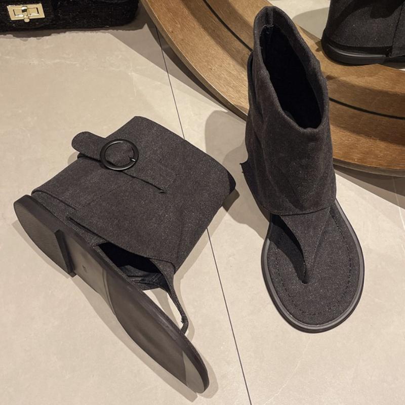 Fashion Flats Women Sandals Designer Clip Toe Shoes Summer New Trend Fashion Flip Flops 2025 Walking Cozy Soft Shoes Dress Mujer Zapatos