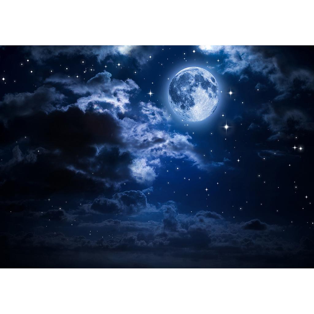 Stars Starry Dark Sky Night Photography Backdrop Customized Fond Background for Baby Children Portrait Photocall Photo Studio
