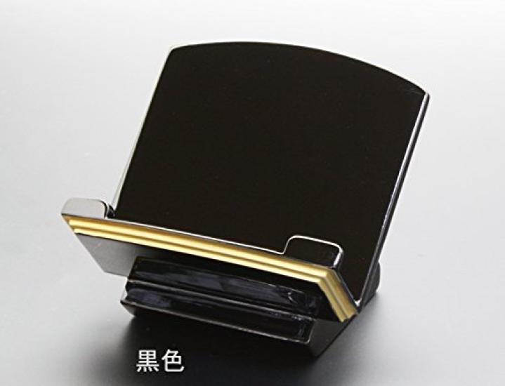 Kyoto Butsudan Hayashi Past Record Stand, Low Viewing Stand (Black), 4.5 Inches, Approximately 11cm High, 13.5cm Wide, 10.5cm Deep, Includes Past