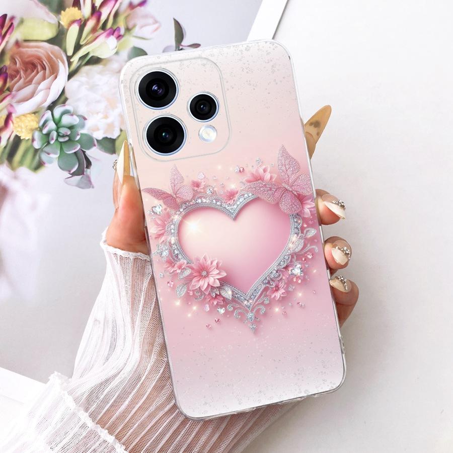 For OPPO Reno15 Reno 15F Case Cute Cat Painted TPU  Phone Case for OPPO Reno15 F Reno 15 CPH2825 Protective Soft Silicone Capa
