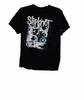 Slipknot Mens Black Cotton T-Shirt Graphic Print Short Sleeve Crew Neck S