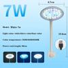 5/7W Fish Tank Clip Lamp 360-Degree Rotation Aquarium Plant Light LED Aquarium Light  Landscaping