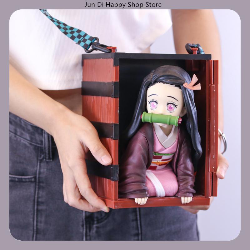 Demon Slayer Nezuko Kamado 22cm PVC Anime Figure Statue Desktop Decoration Gift