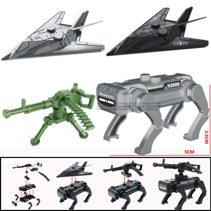 Military Building Blocks Soldier 88mm Flak Gun Cannon Rocket Artillery Military Army War Weapons NSV Backpack Assembly Brick Toy