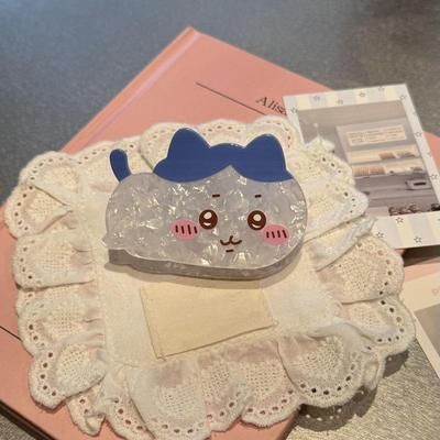 1Pcs Ponytail Hairpins Chiikawa Hachiware Usagi Hair Claw Clip For Women Girls Barrette Crab Hairpin Shark Clip Headwear