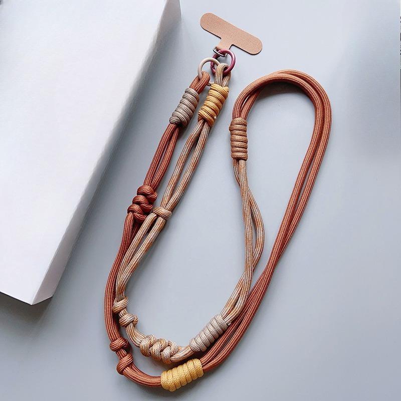 Creative Knot Mobile Phone Universal Lanyard Crossbody Rope Long Phone Lanyard Shoulder Strap Outdoor Phone Case Bag Lanyard