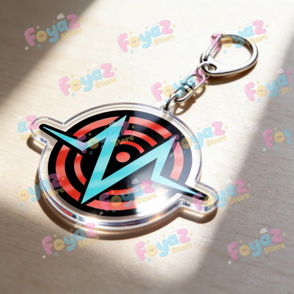 Cool Cartoon Chibi Alastor Vox Keychain Vox Fan Gift Vox Standee