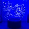 Lamp 3d Led Night Light Acrylic Touch Cartoon Character Table Desk Gifts
