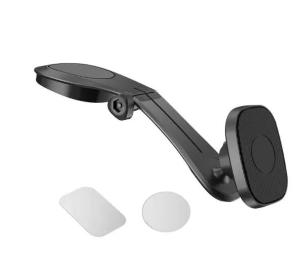 

Магнитный держатель, вращающийся на 360 градусов, металлический держатель для крепления на вентиляционную решетку в автомобиле, держатель для мобильного телефона для redmi note 10 9, универсальная магнитная подставка чёрный