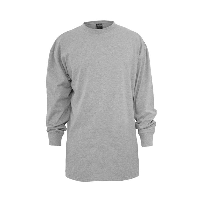 T-shirt - URBAN CLASSICS - Tall - Manches Longues - Coupe Loose - Gris
