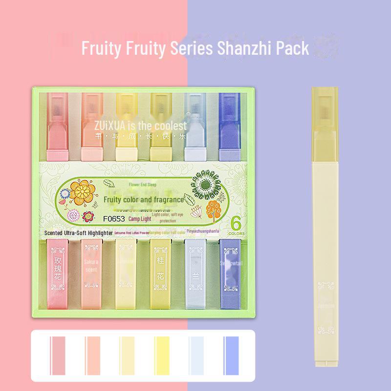 

Мягкая, ароматизированная флуоресцентная ручка для пометок учащихся и рисования своими руками с защитой глаз.