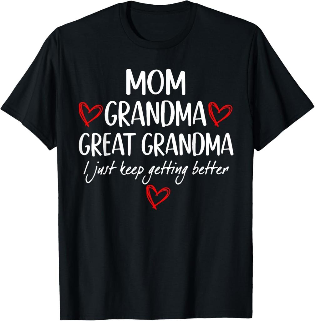 Gifts For Grandma From Grandkids Mom Grandma Great Grandma Gift Unisex T-Shirt