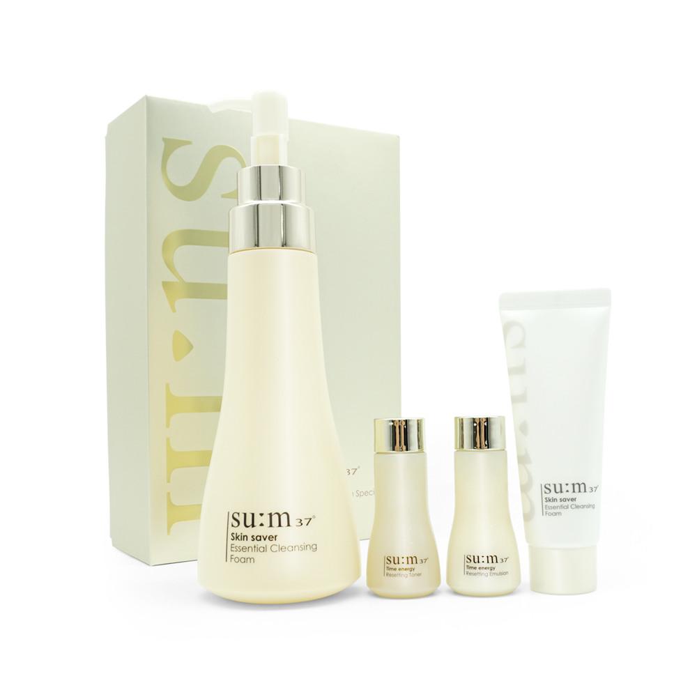 SUM37 Skin Saver Essential Cleansing Foam Set [250ml]