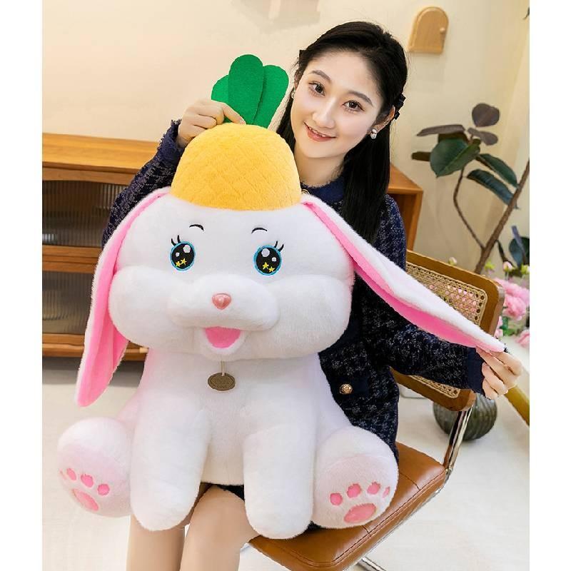 Bunny Plush Toy Cartoon Pineapple Figure Girl Children Birthday Gift Holiday