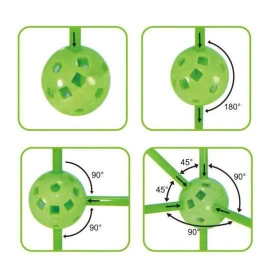 Kids' Cabin Construction Kit - Build Your Fortress - 175 Pieces