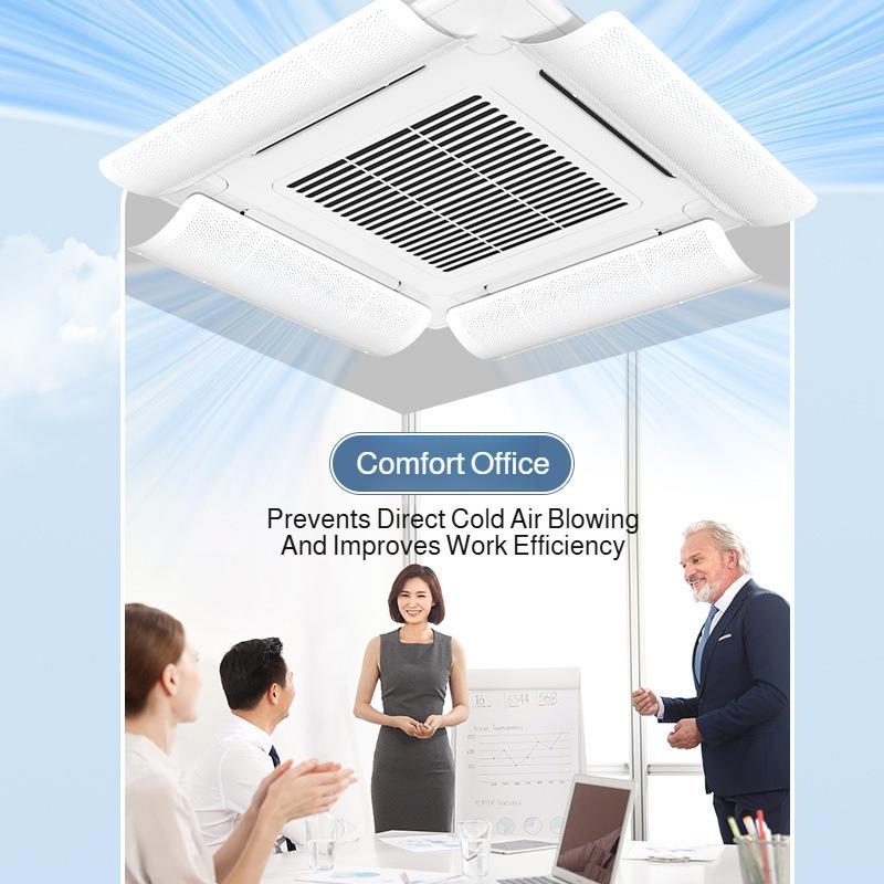 Office nopunch practical windshield Antidirect blowing central air conditioning experience baffle