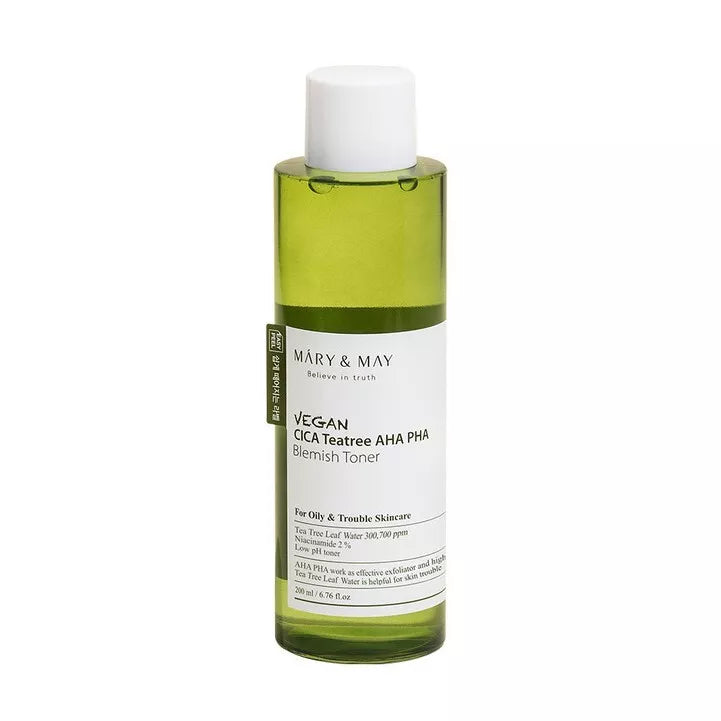 

Mary & May Веганский тоник CICA Tea Tree AHA PHA 200 мл