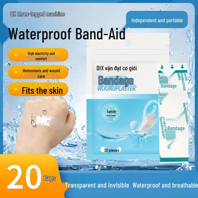 

Мультяшні пластирі: Водонепроникні, Дихаючі, Милі Дизайни для Дітей - 100 Штук.