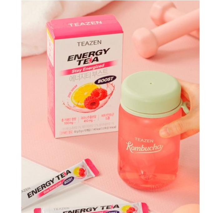 Teazen Energy Tea Boost Stick 5g × 10pcs