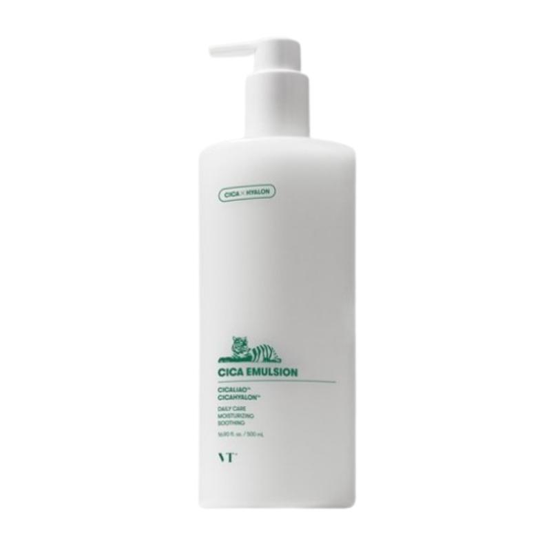 VT Cosmetics Cica Эмульсия 500 мл – Большой размер, легкая увлажняющая Cica-эмульсия для увлажнения и комфортного ухода 500ml