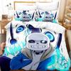 Nowy zestaw pościeli Undertale Sans Single Twin Full Queen King Size Bed Set Aldult Kid Bedroom Duvetcover Sets Anime Bed Sheet Set