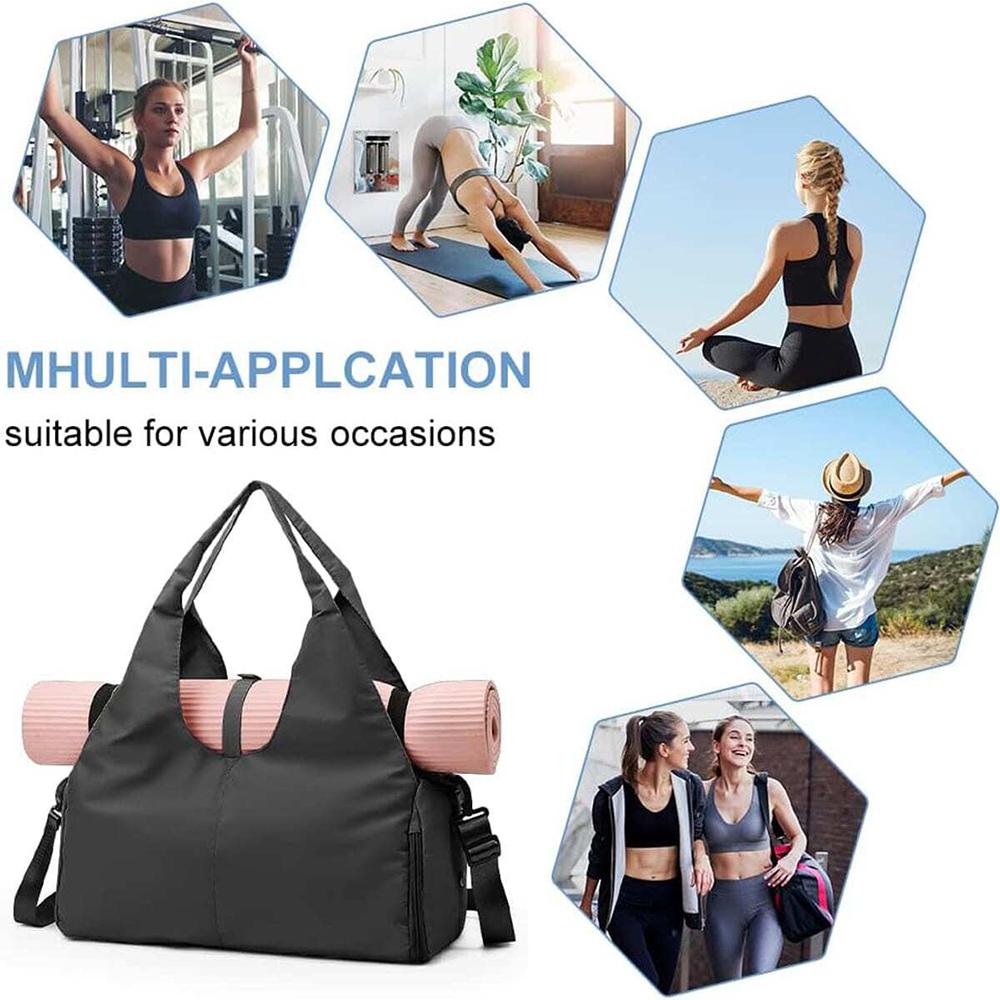 1 PCS Oxford cloth women's minimalist sports shoulder bag with large capacity yoga and fitness bag