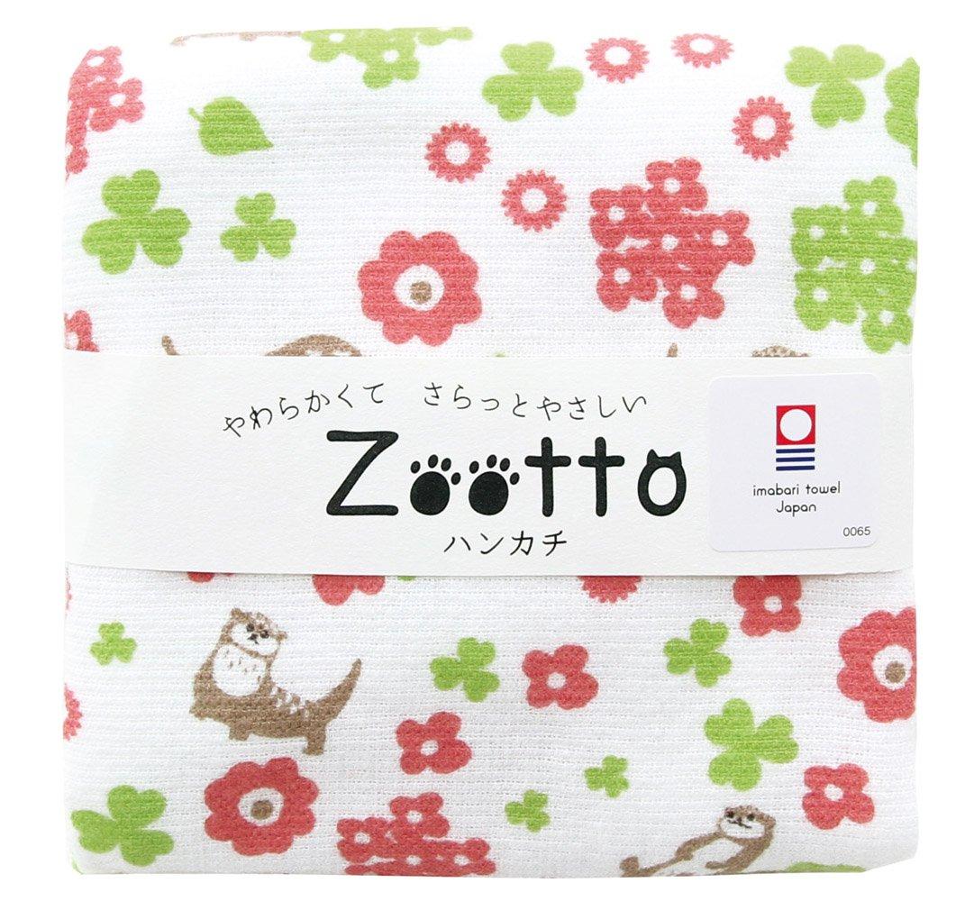

Zootto Imabari Towel Handkerchief Towel Otter Walk [Prairie Dog]