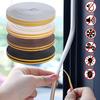 Rubber Foam Sealing Strip Self-adhesive Anti-collision Tape Soundproof Windproof Dustproof Weather Strip for Door Window Gap Insulation