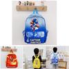Childrens Cartoon Nylon School Backpack With Ergonomic Straps For Toddler Learning