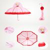 9 Colors Cute Cartoon Children Umbrella Animation Creative Long-handled 3D Ear Modeling Kids Umbrella for Boys Girls