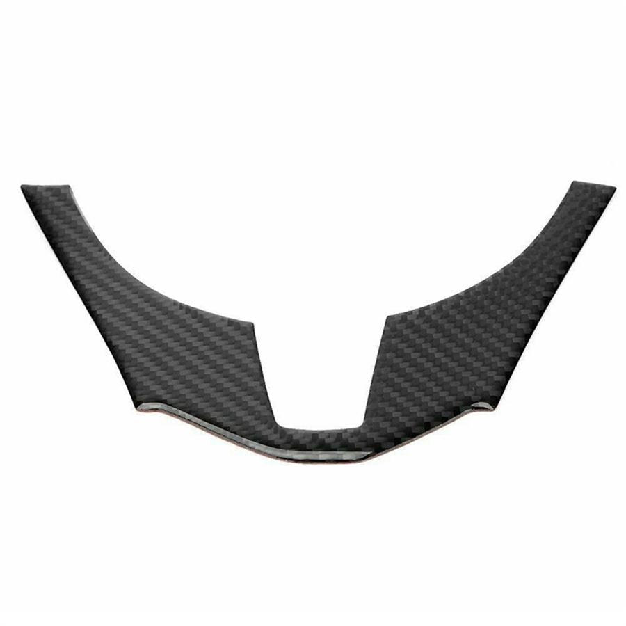 Copertura Decorativa per Volante Interno Stile Fibra di Carbonio Adatta per Mazda 3 Axela 2014-2017