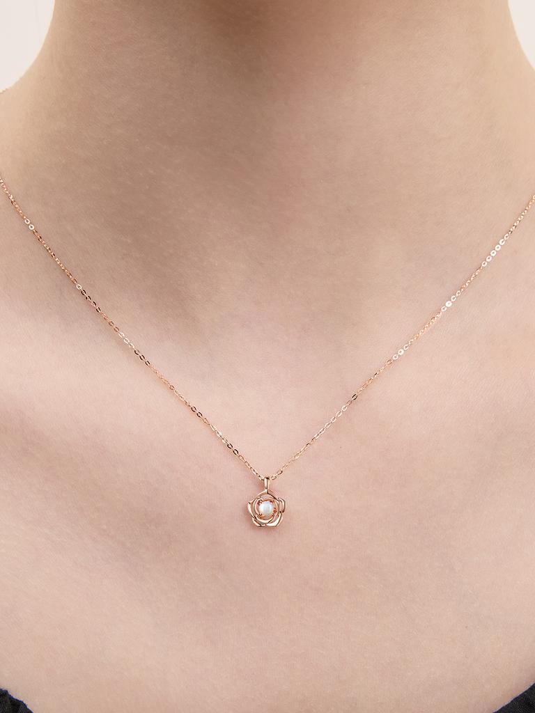 Rosemont 14K Necklace (October Birthstone) Rs1315