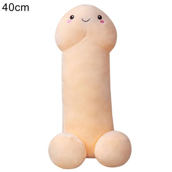 Cartoon Plush Stuffed Soft Simulation Penis Doll Cushion Xmas Girlfriend Gift
