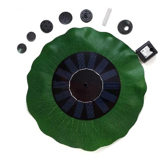 Watering Solar Power Fountain Pool Floating Water Pump Solar Panel Garden Plants Courtyard Scenery