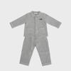 2025 Spring/Autumn Kids' Warm Cotton Home & Outfits - Unisex Thickened Suit