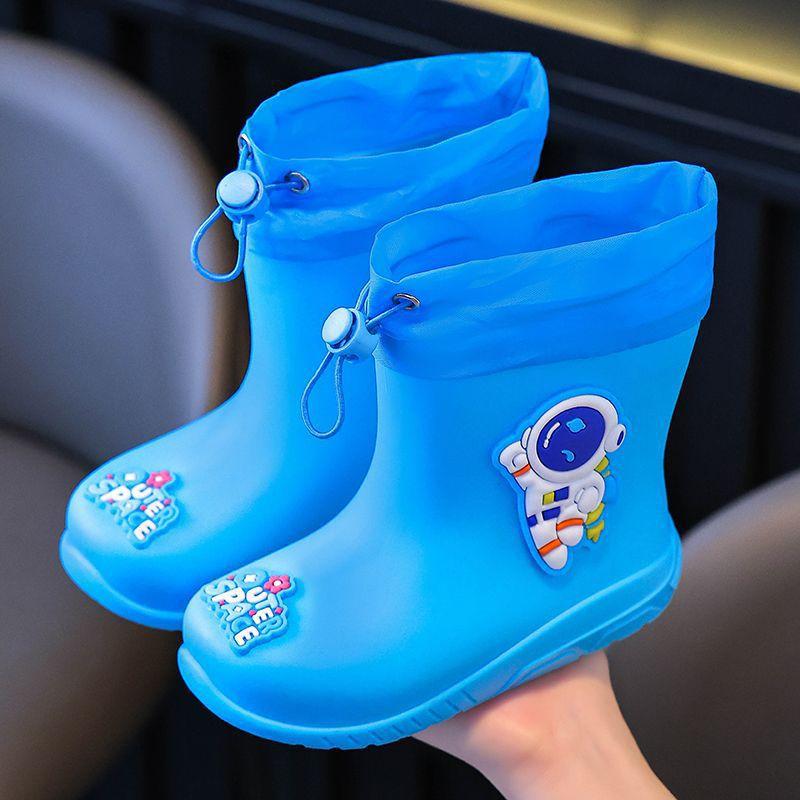 

Детские резиновые сапоги Мальчиковые резиновые сапоги Нескользящие Мужские Детские Малышовые Водонепроницаемые Легкие Резиновые Сапоги для Девочек 32
