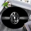Juventus Football Club3 Round Area Rug,Carpet Rug for Living Room Bedroom Sofa Playroom Decor,Non-slip Floor Mat