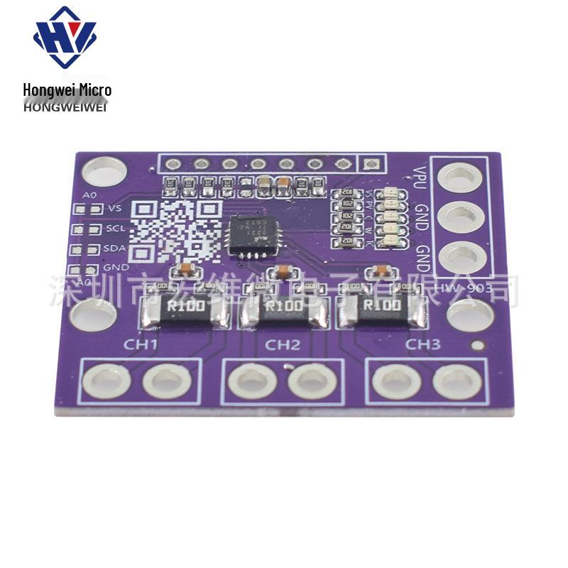 MCU-3221 INA3221 Tri-Channel Low/High-Side I2C Current/Power Monitor