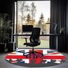 Rangers F.C Printed Round Rug Carpet Chair Rug Area Rug Entryway Doormats,for Office Chair Living Room Bedroom Kitchen Room.