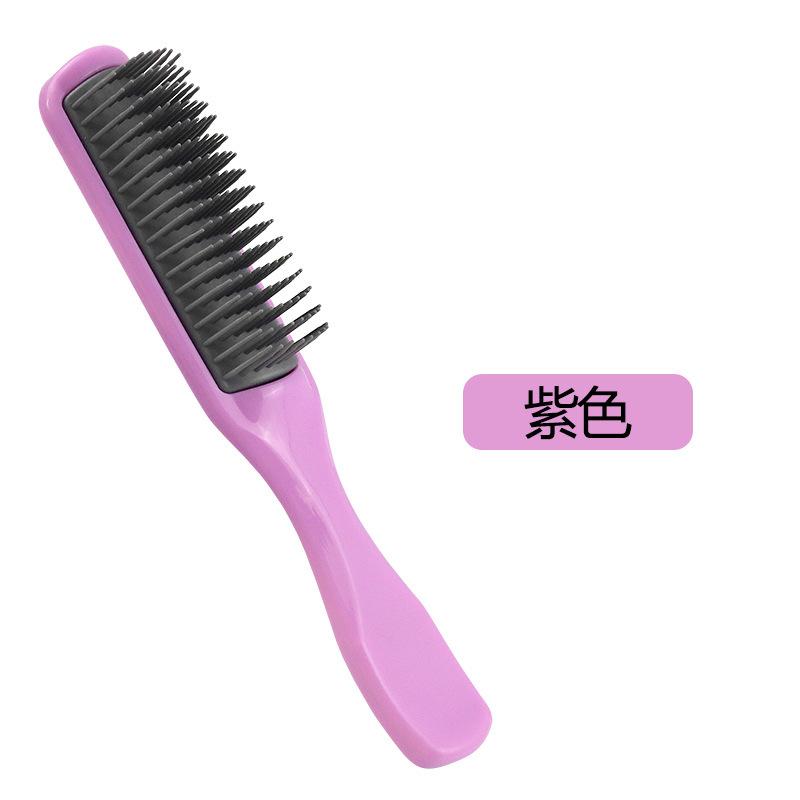 Hair styling nine-row comb hair salon special large back hair styling massage comb anti-static hair care ribs comb