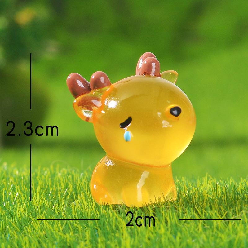 

Микро-ландшафт Креативная Симуляция, Милое и Очаровательное Животное, Олень Сика, Сад Офис, Домашние Настольные Украшения Weeping sika deer