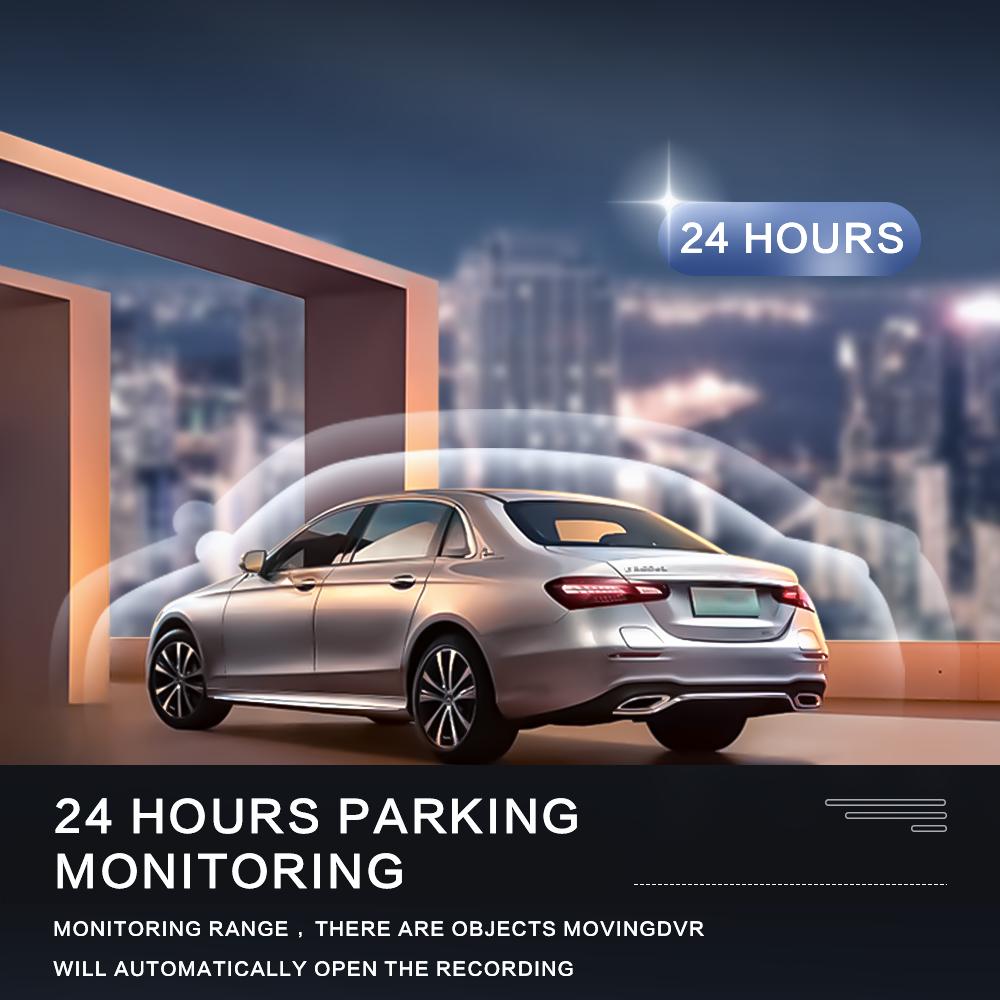 Car Dash Camera, 2-inch IPS Screen, 2/3 Lenses, Infrared Night Vision DVR Recorder, In-car DVR